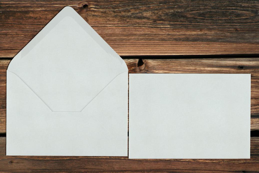 Briefhüllen 110x156 mm Nassklebend Silbergrau 120 g/qm